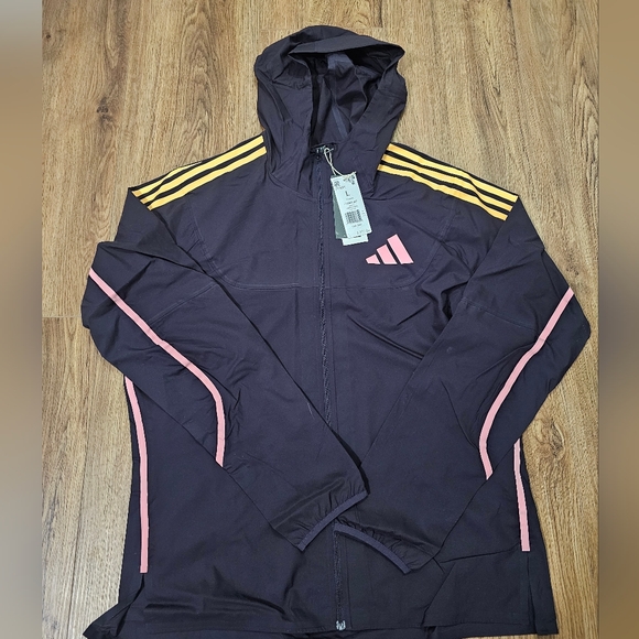 adidas Other - NEW Adidas IT2531 Promo Men's ADIZERO Lightweight Running Jacket Size Large $200